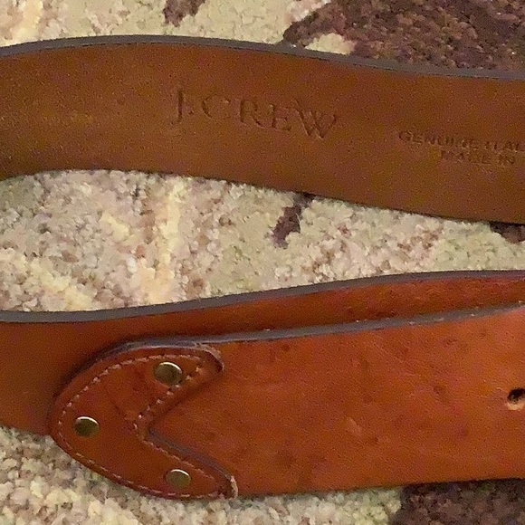Beautiful Italian Leather Belt by J. Crew 🤎🤎🤎 - Picture 2 of 12